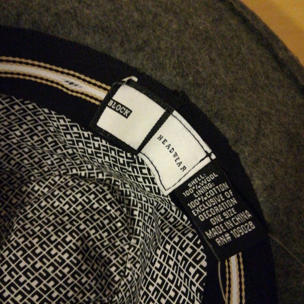 Block headwear wool hat - Picture 7 of 8